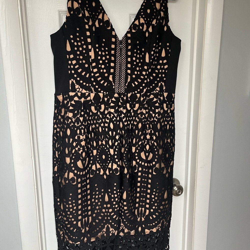 City Chic All Class Dress in Black